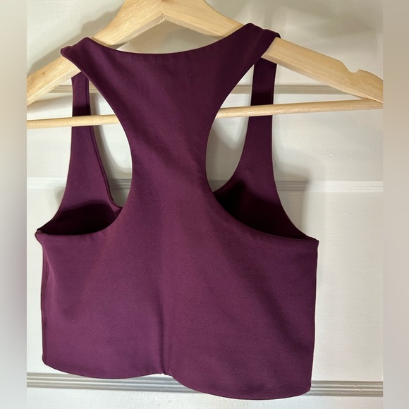 Girlfriend Collective Plum Paloma Racerback Bra - Picture 13 of 15